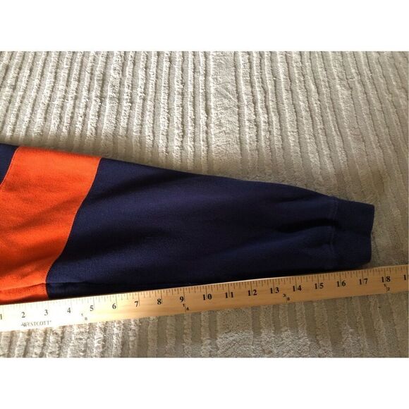 The Disney Store Authentic Tigger Long Sleeve Polo Blue Orange Size L - Picture 11 of 11